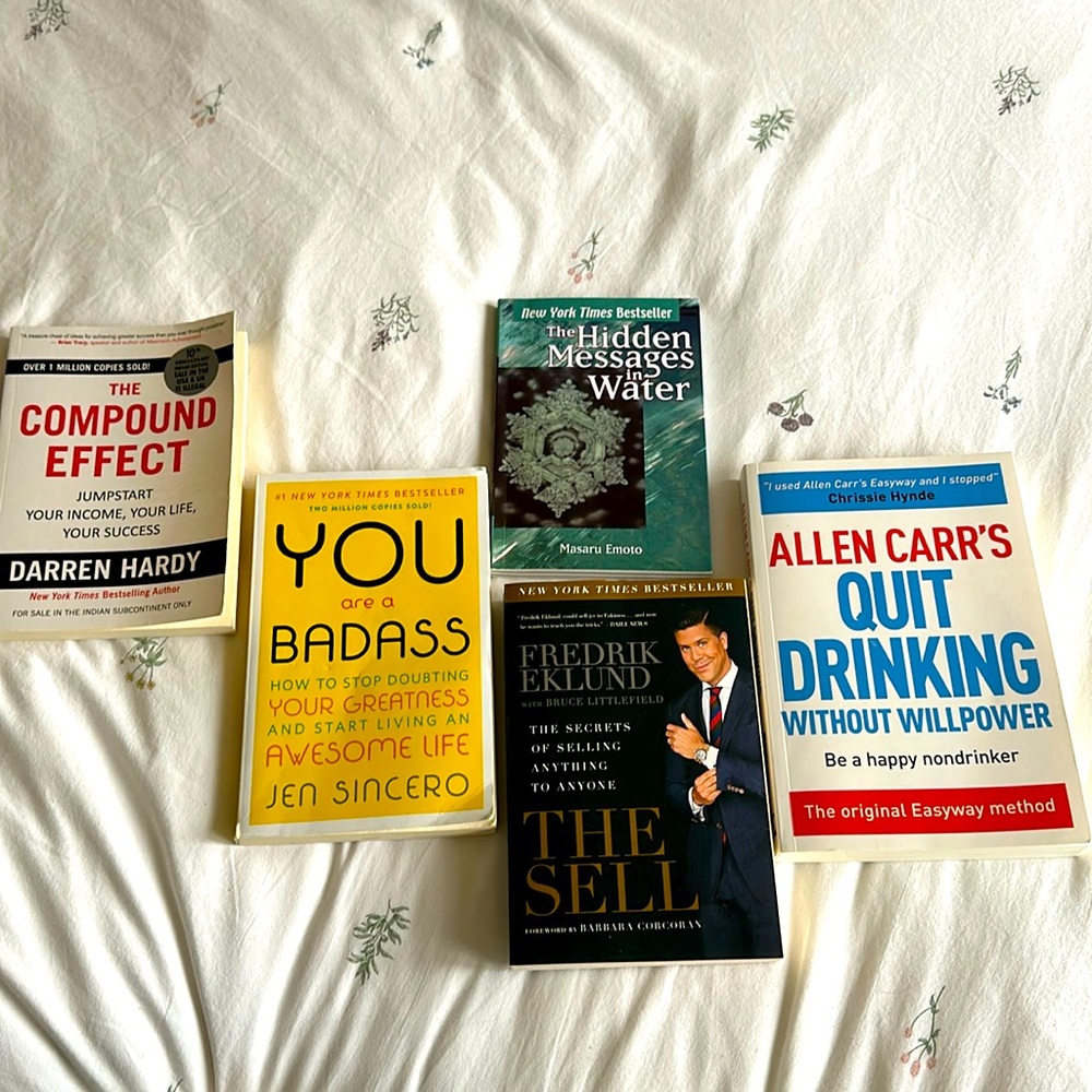 5 books